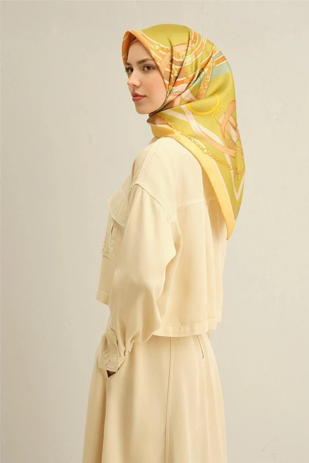 57 Armine Twill İpek Eşarp 9315D