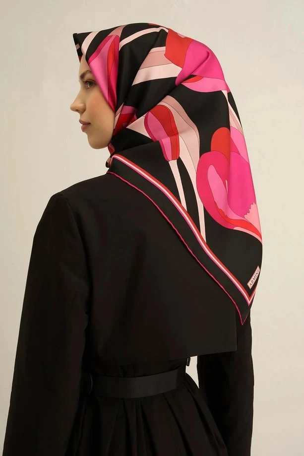 82 Armine Twill İpek Eşarp 9302D
