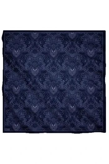 LACİVERT Ed Scarf Art Collection Vibrania Eşarp