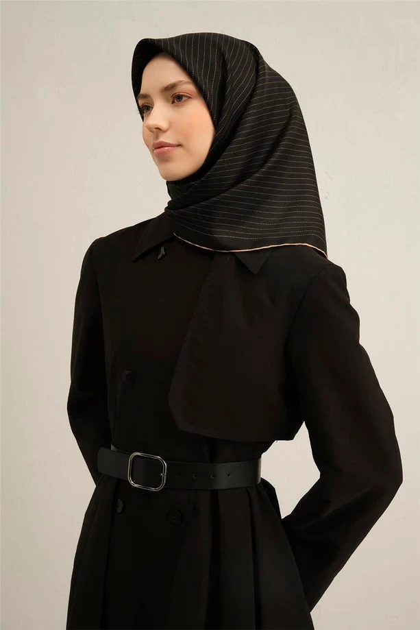 02 Armine Twill İpek Eşarp 9348D