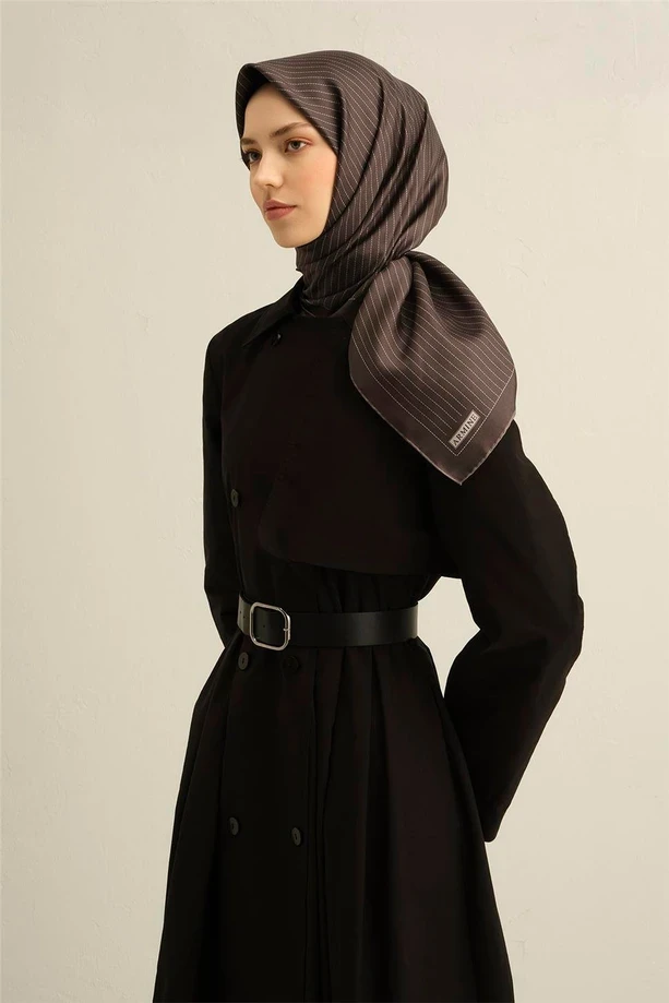 03 Armine Twill İpek Eşarp 9348D