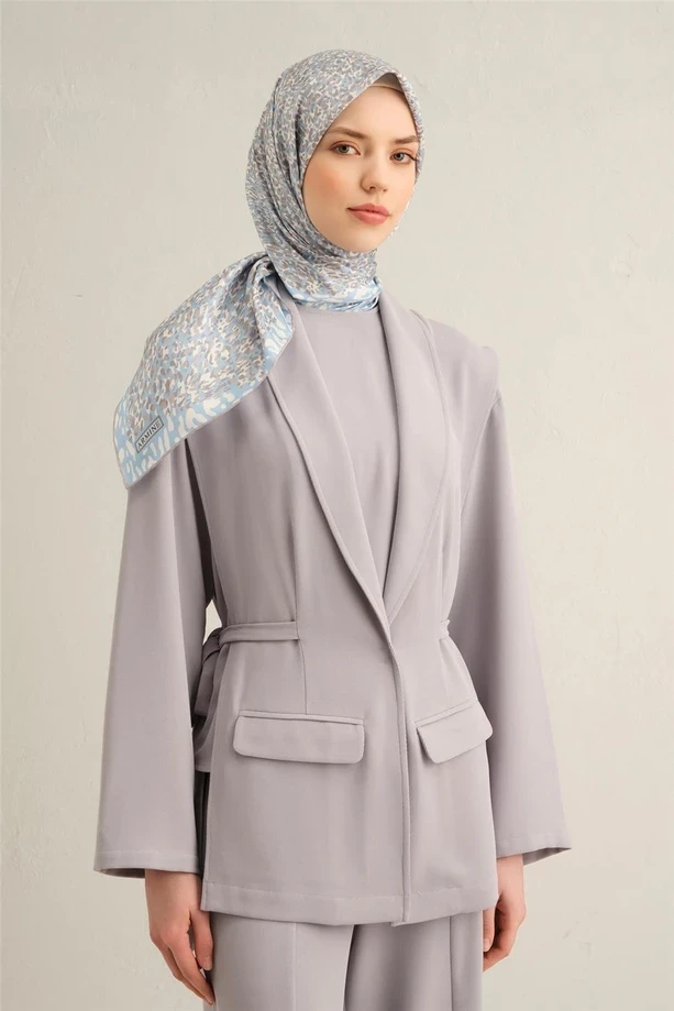 04 Armine Twill İpek Eşarp 9352D