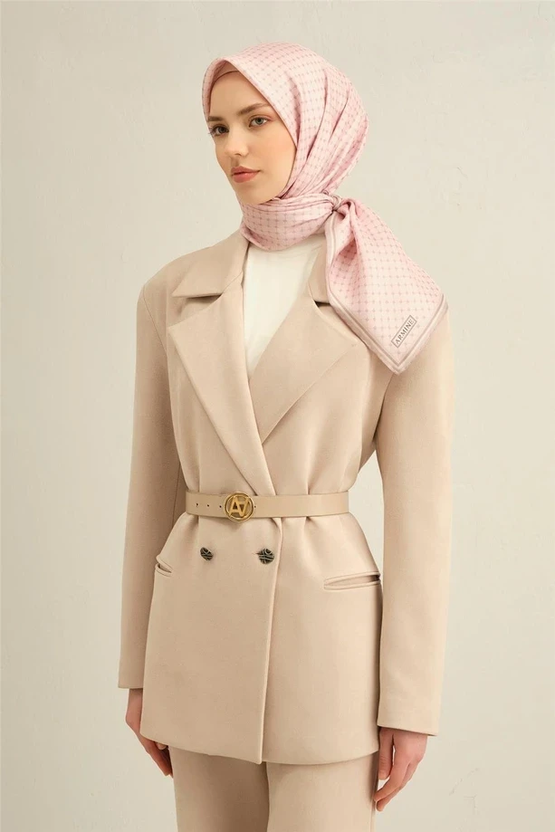 09 Armine Sura İpek Eşarp 9345D