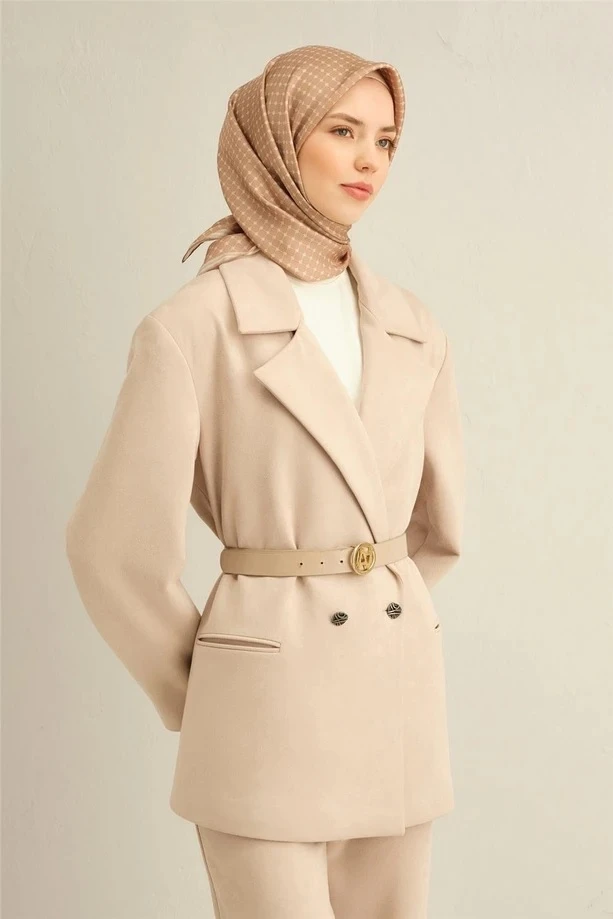 13 Armine Twill İpek Eşarp 9345D