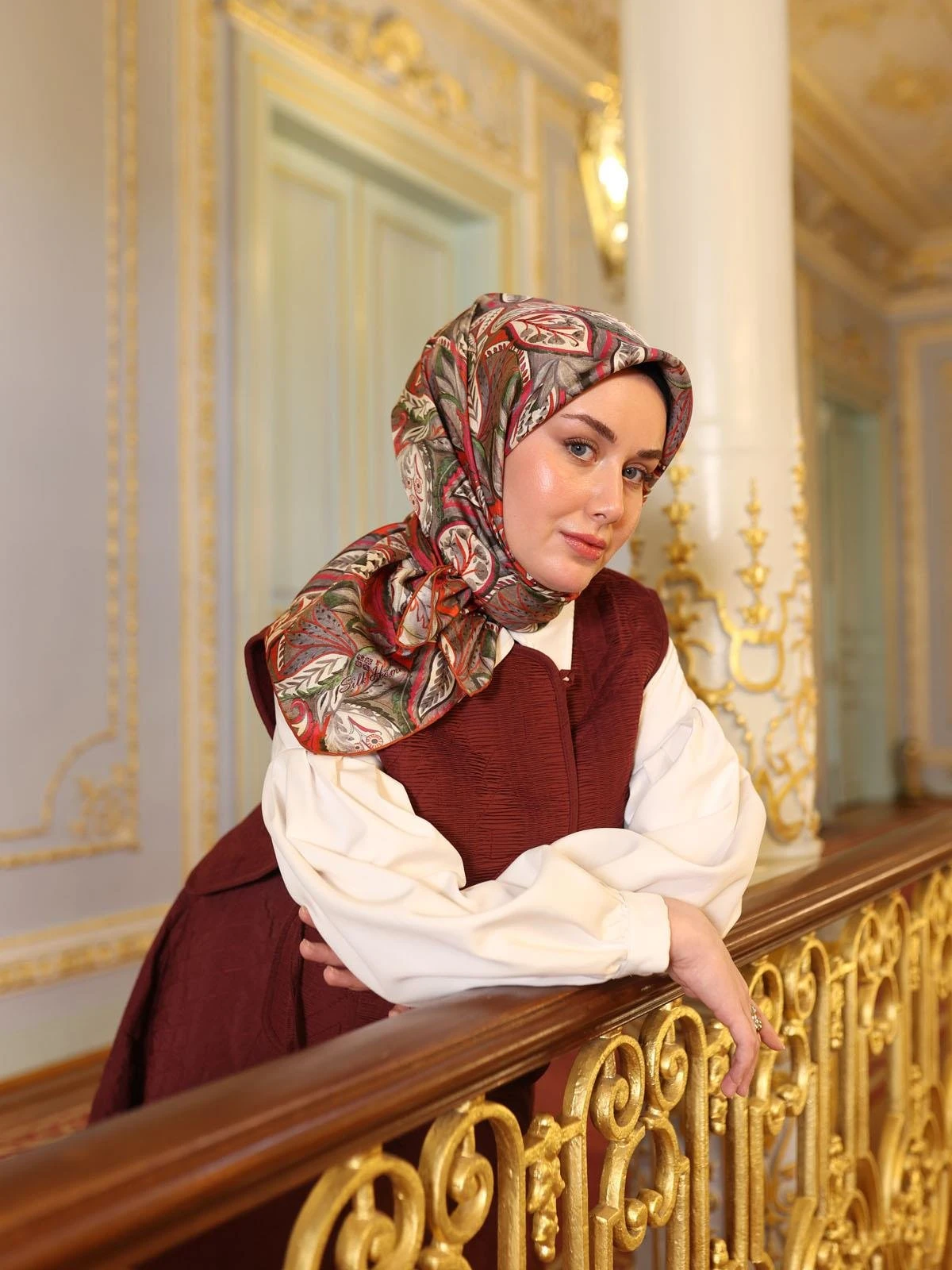17 Silk Home Twill İpek Eşarp 11456
