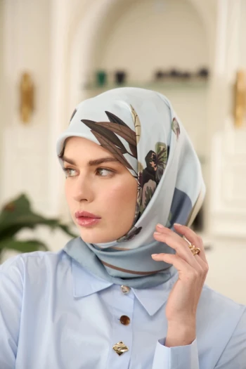 2 Valentıno Orlandı Twill İpek Eşarp 1