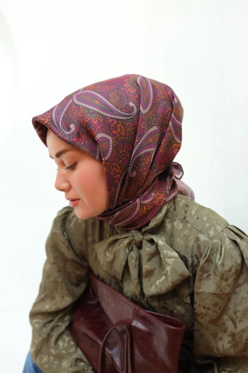 23 Silk Home İpek Eşarp 11455