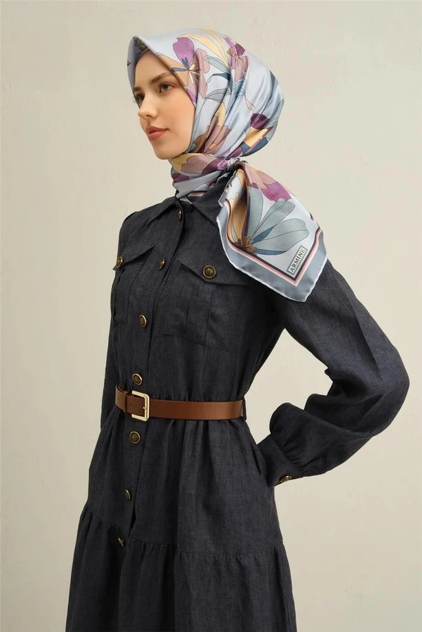 35 Armine Twill İpek Eşarp 9312D