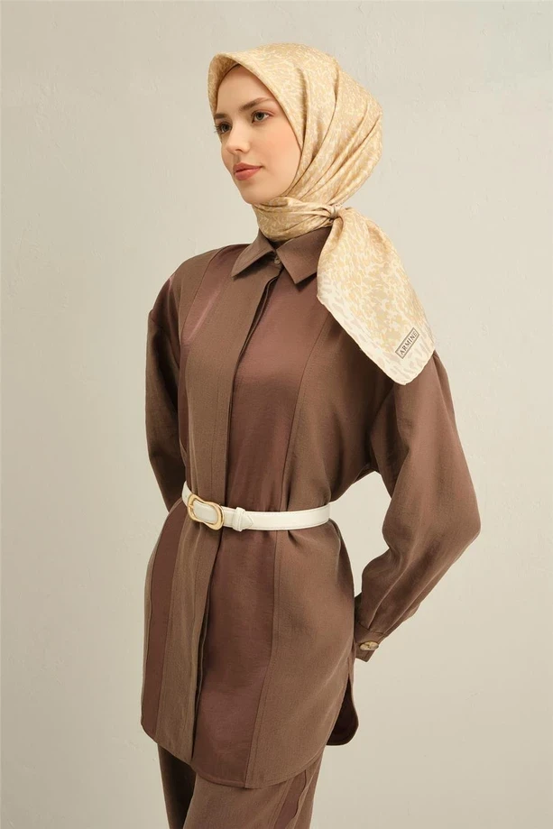 50 Armine Twill İpek Eşarp 9352D
