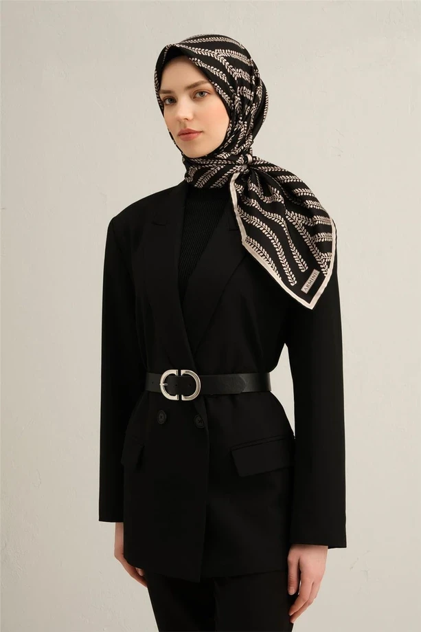 57 Armine Twill İpek Eşarp 9351D