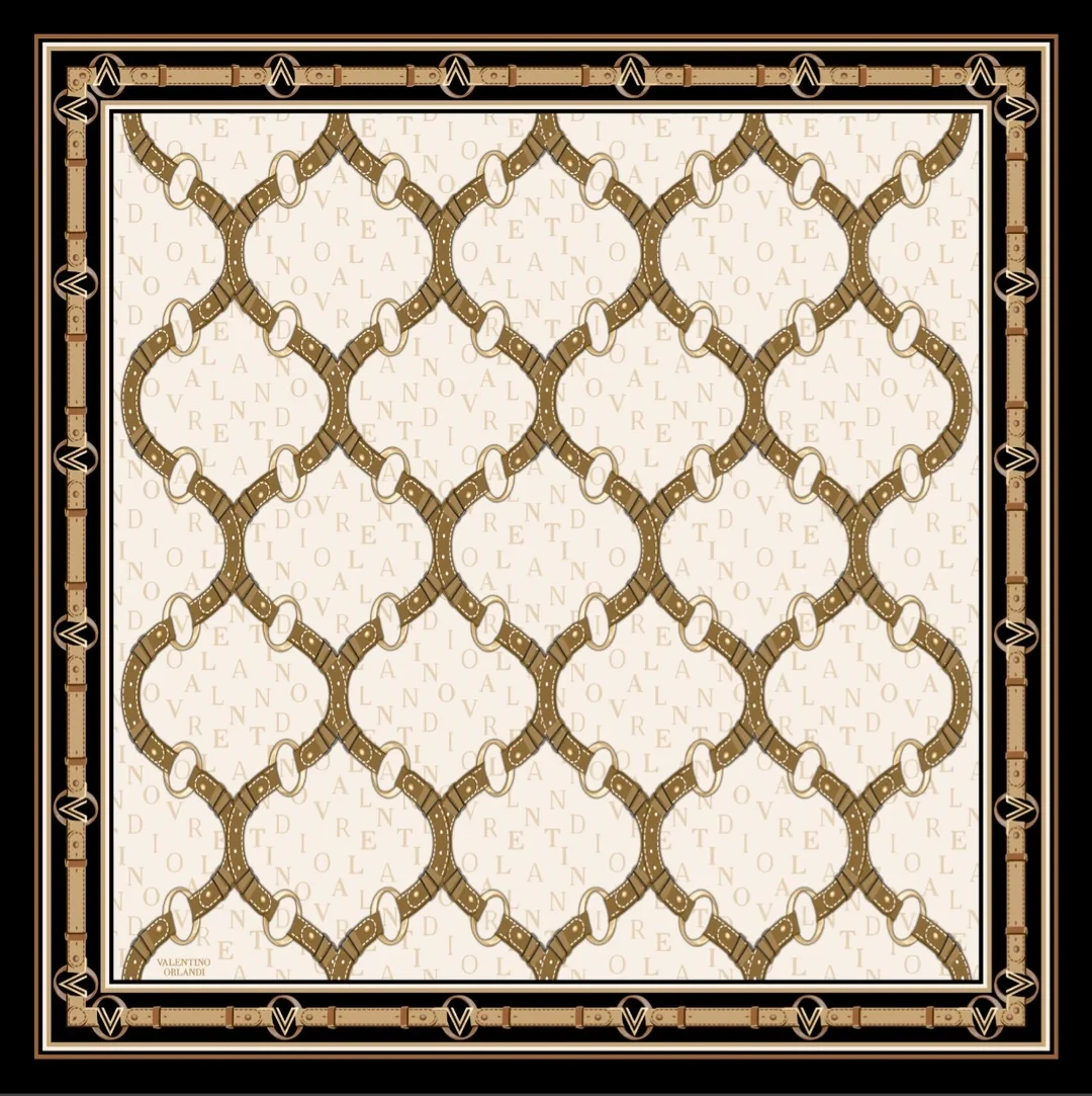 6 Valentıno Orlandı Twill İpek Eşarp 5