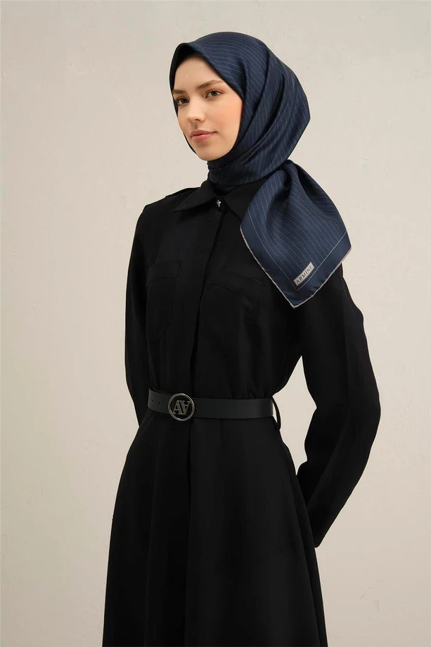 80 Armine Twill İpek Eşarp 9348D