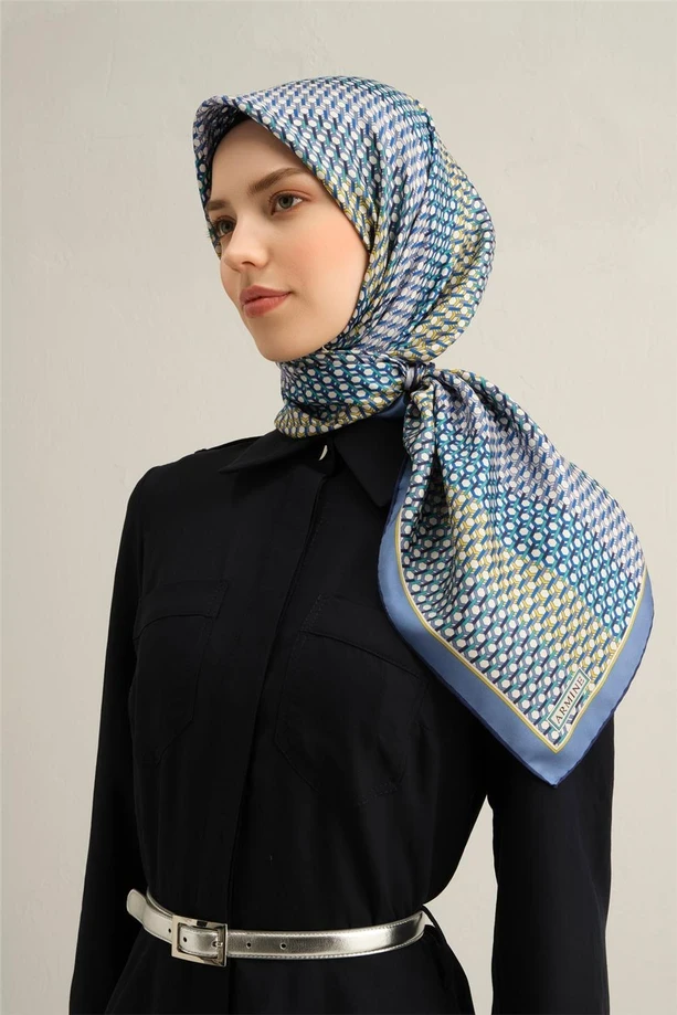 81 Armine Twill İpek Eşarp 9319D