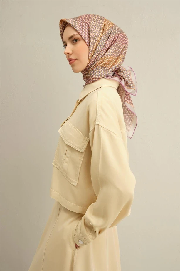 82 Armine Twill İpek Eşarp 9319D