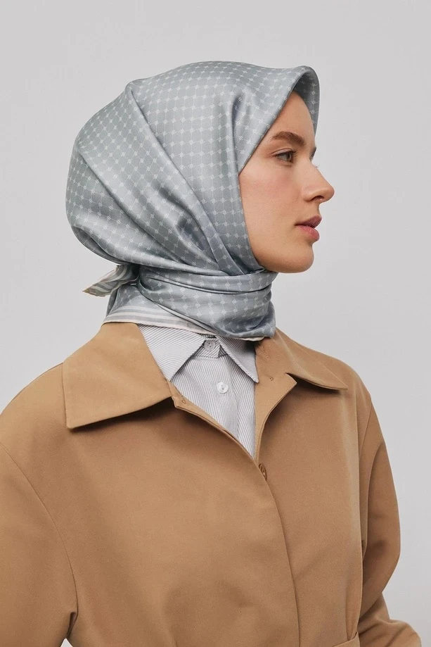 82 Armine Twill İpek Eşarp 9345D