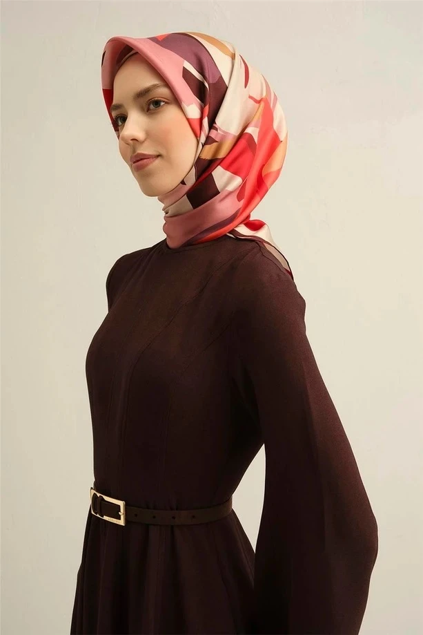 83 Armine Twill İpek Eşarp 9328D