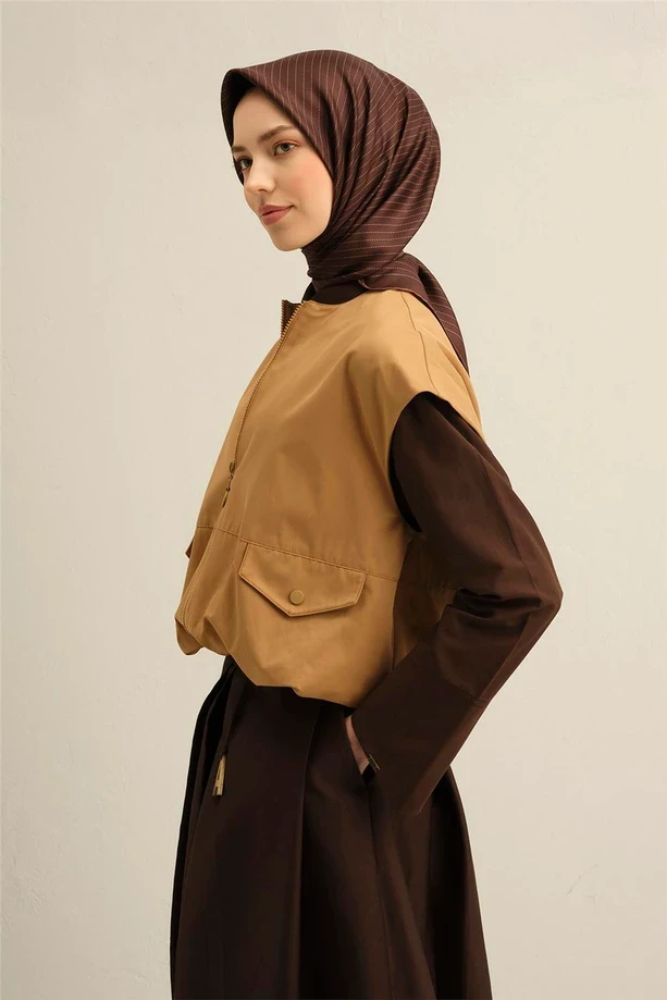 84 Armine Twill İpek Eşarp 9348D