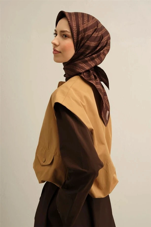 84 Armine Twill İpek Eşarp 9351D
