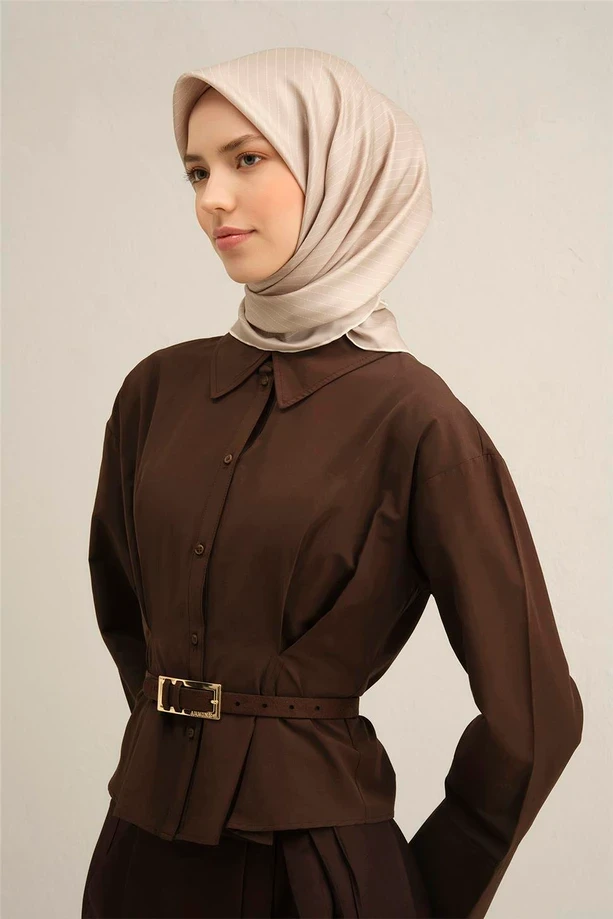 86 Armine Sura İpek Eşarp 9348D
