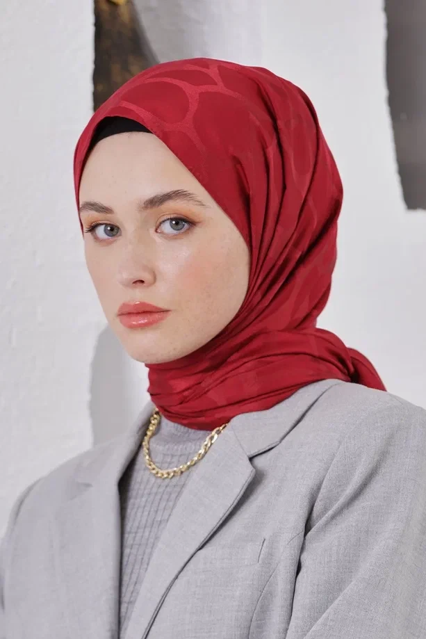 BORDO Loryan Scarf Jakar Stone Şal