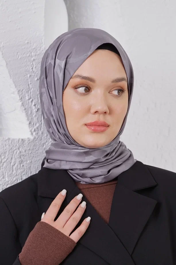 Füme Loryan Scarf Jakar Stone Şal