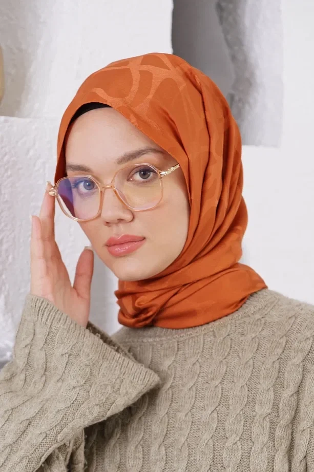 Kiremit Loryan Scarf Jakar Stone Şal