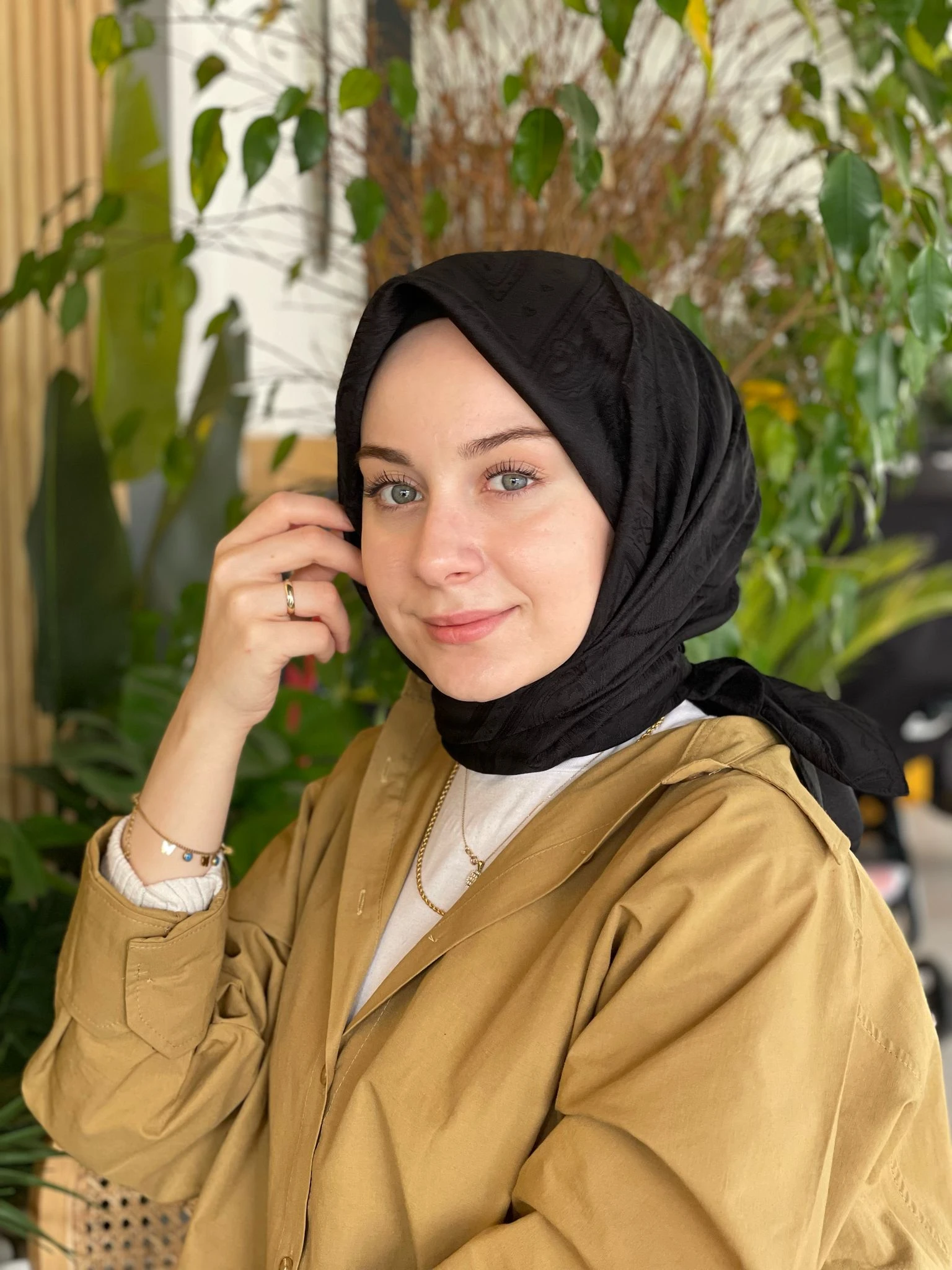 SİYAH İpekseli Jakar Etro Desen Eşarp