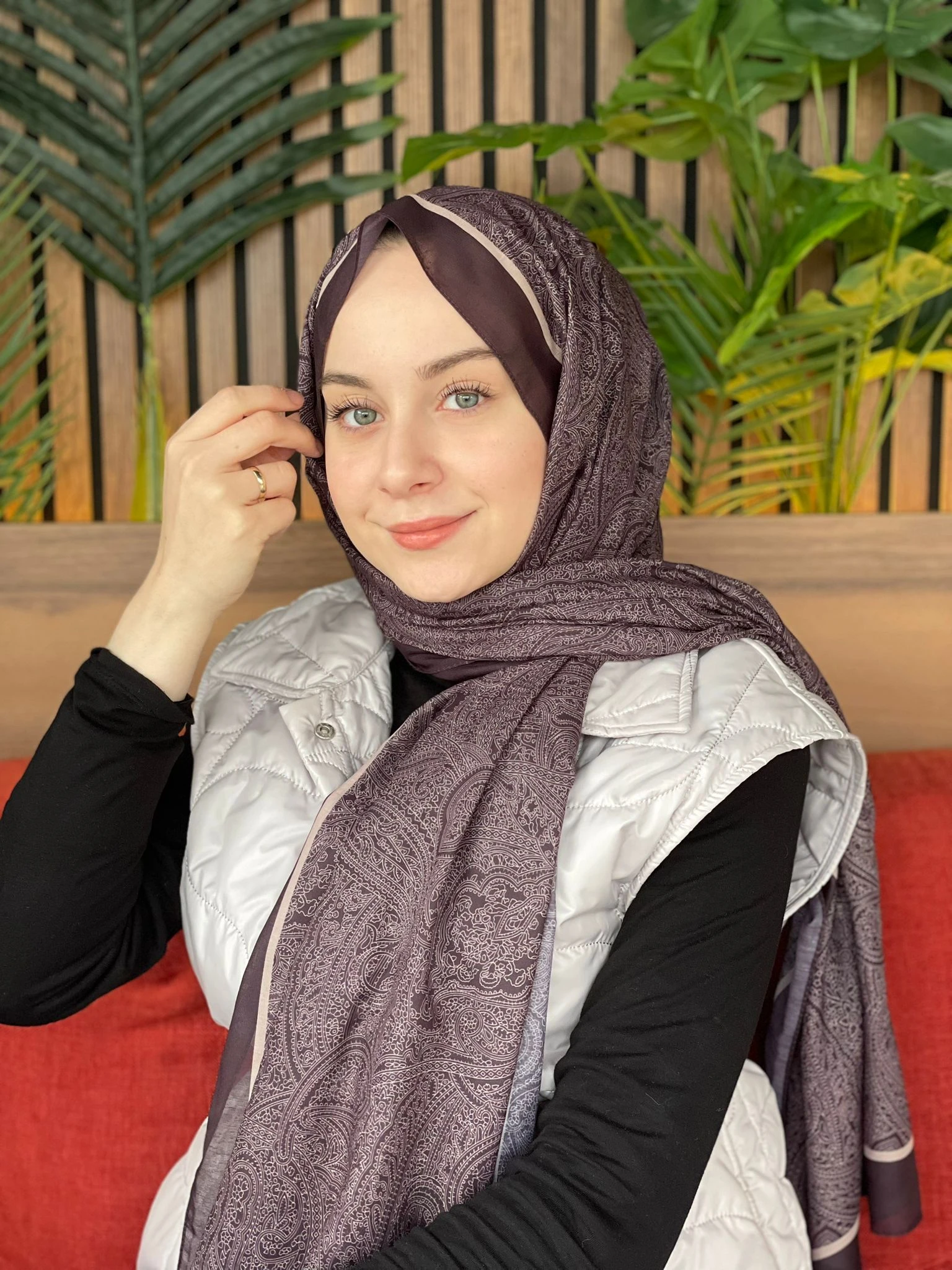 02 Levidor Etnik Desen Sport Şal