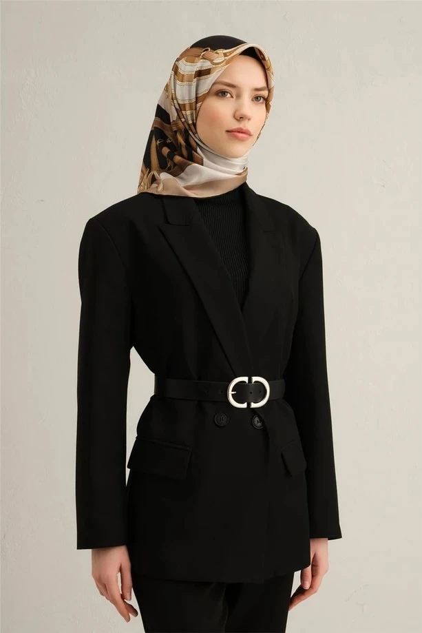 03 Armine Twill İpek Eşarp 9315D