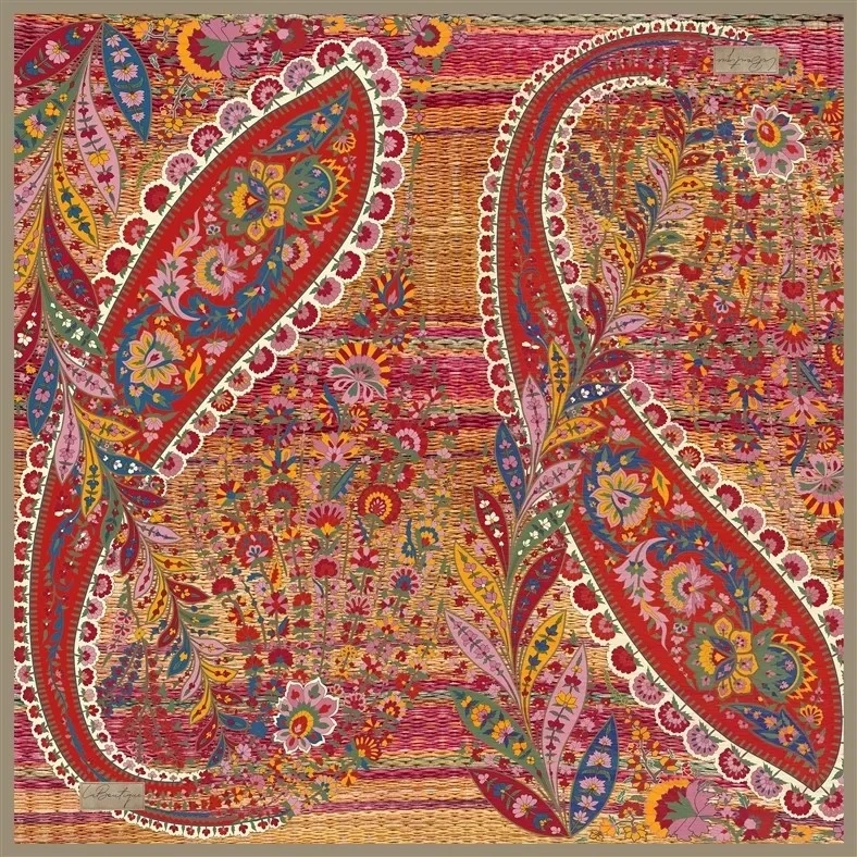 03 La Boutigue Twill İpek Eşarp 2325