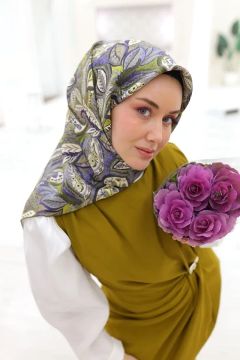 13 Silk Home Twill İpek Eşarp 11456
