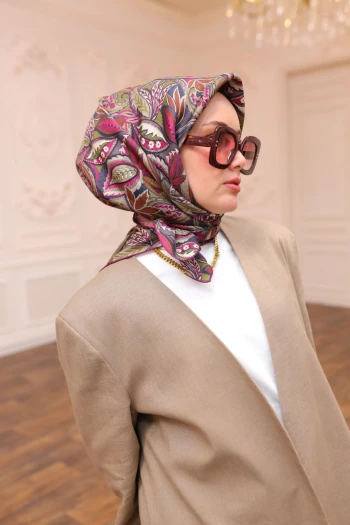 16 Silk Home Twill İpek Eşarp 11456