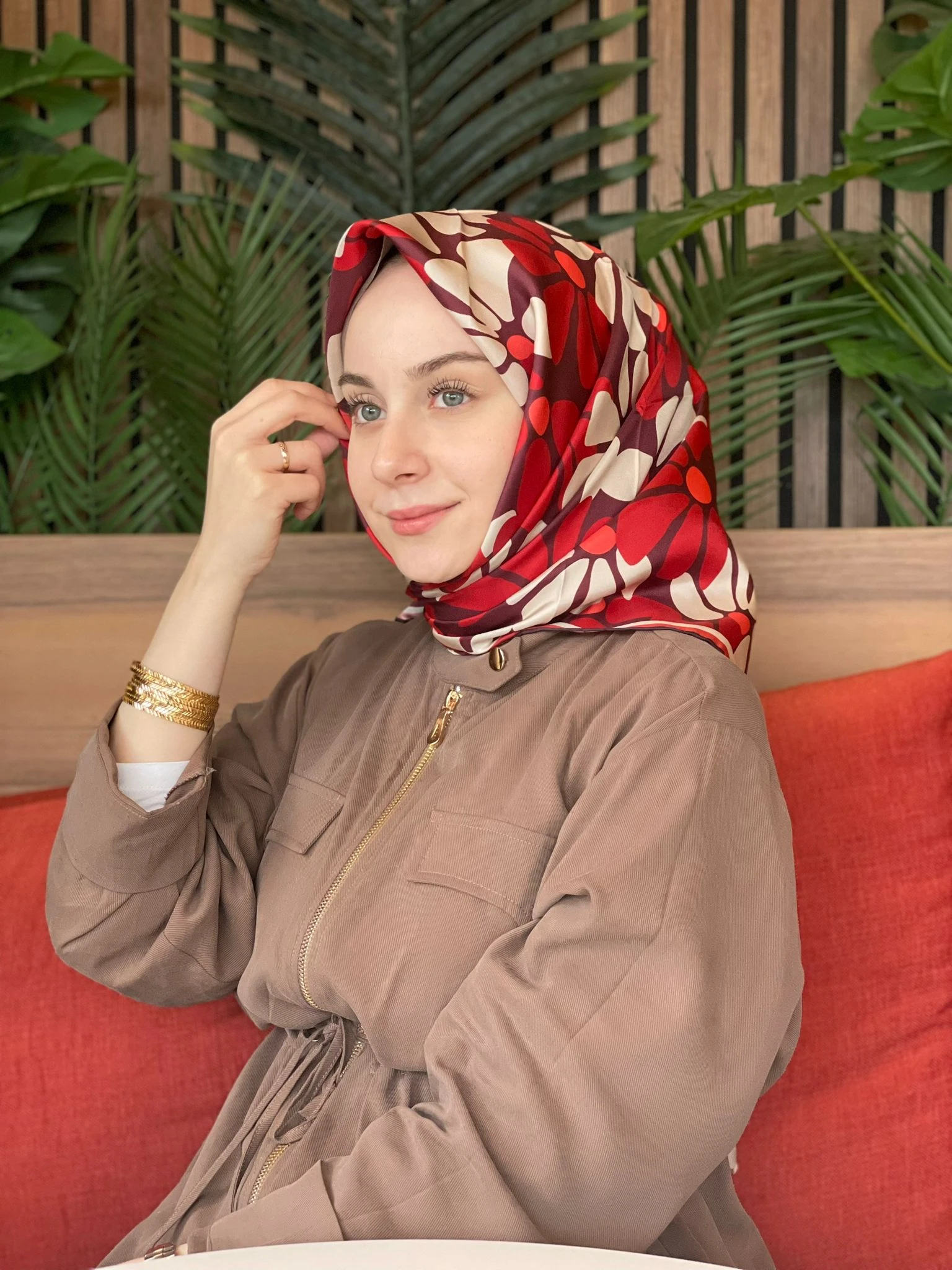 39 Belli Twill İpek Eşarp 4116D