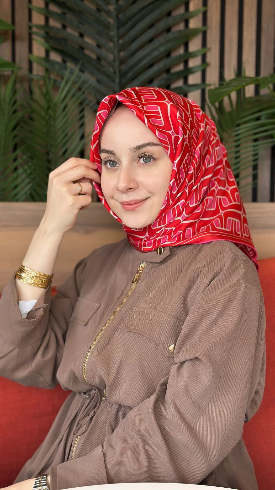 53 Belli Twill İpek Eşarp 4118D