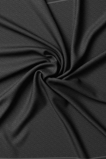 5964 Vakko Yeni Monogram Twill İpek Eşarp