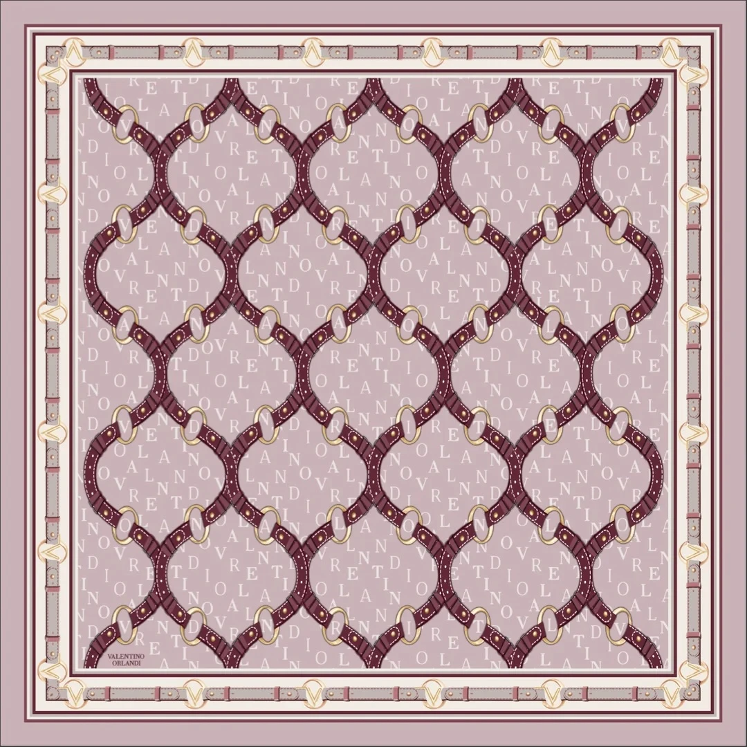 7 Valentıno Orlandı Twill İpek Eşarp 5
