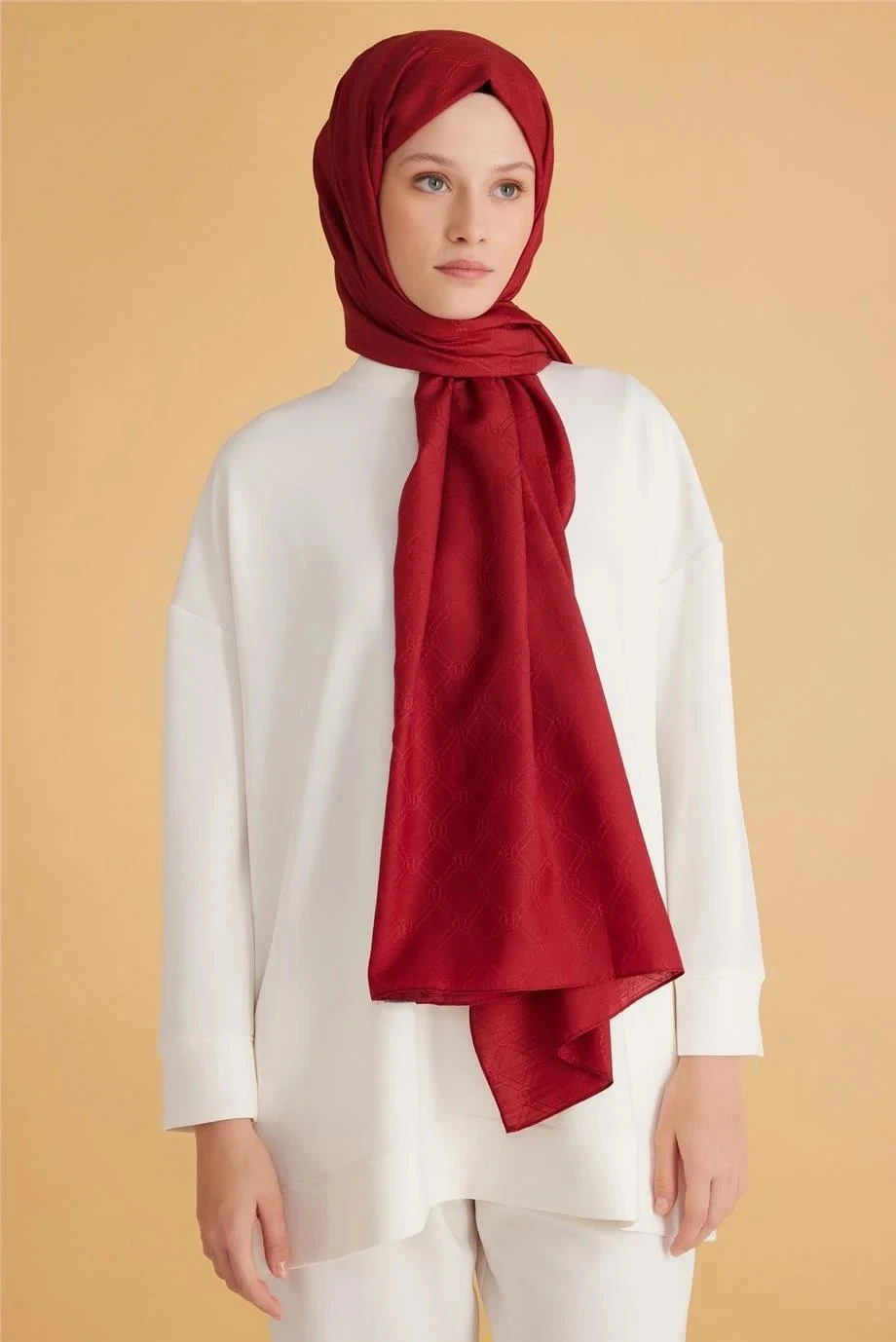 800 Belli Fresh Monogram Şal 2