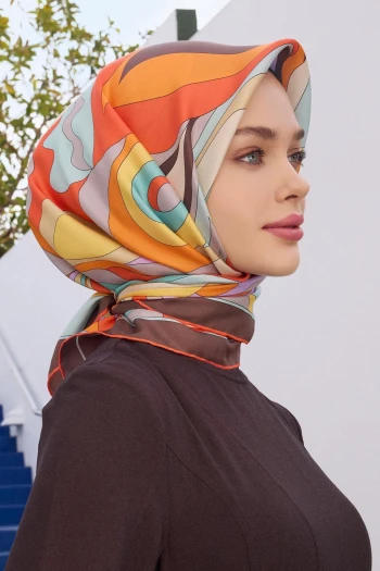 81 Belli Twill İpek Eşarp 4108D