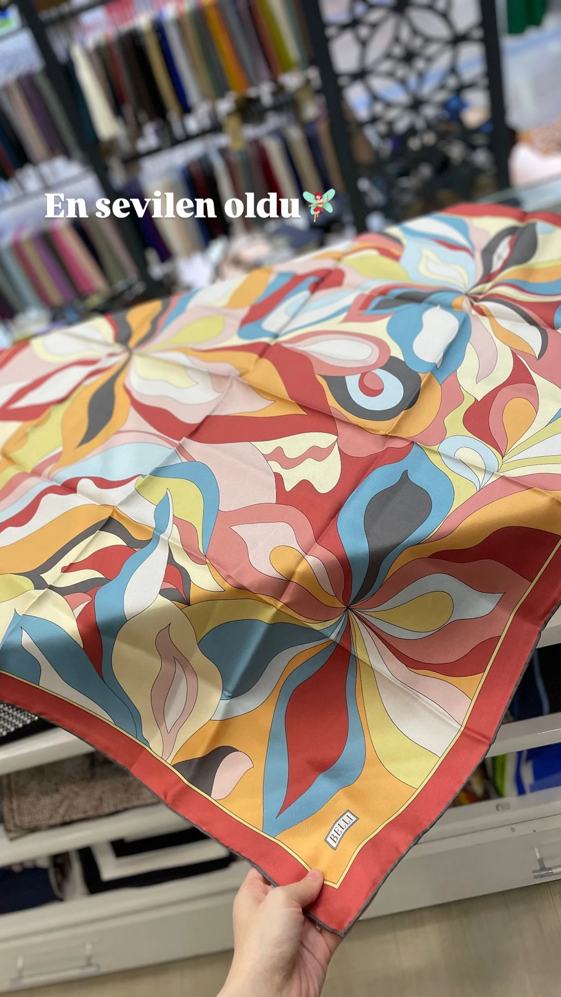 82 Belli Twill İpek Eşarp 4108D