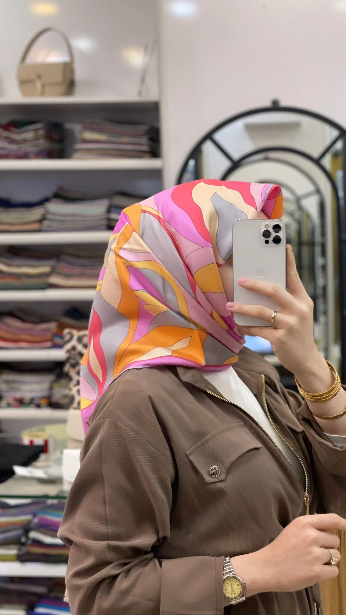 87 Belli Twill İpek Eşarp 4108D
