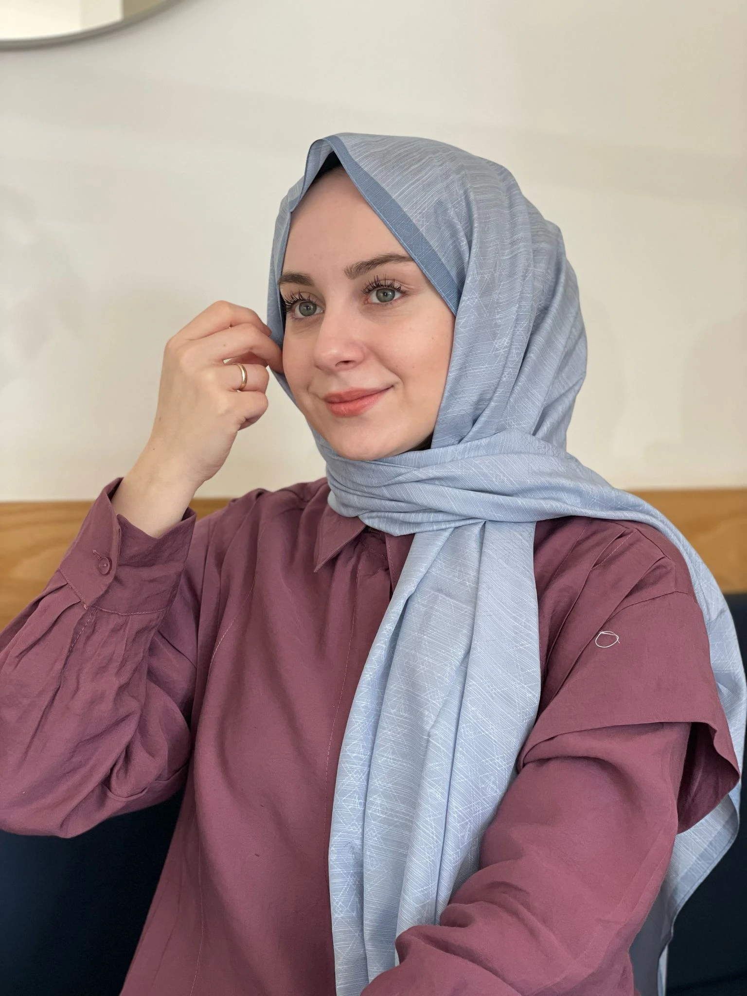 İNDİGO Vismara Milano Pamuk İpek Şal