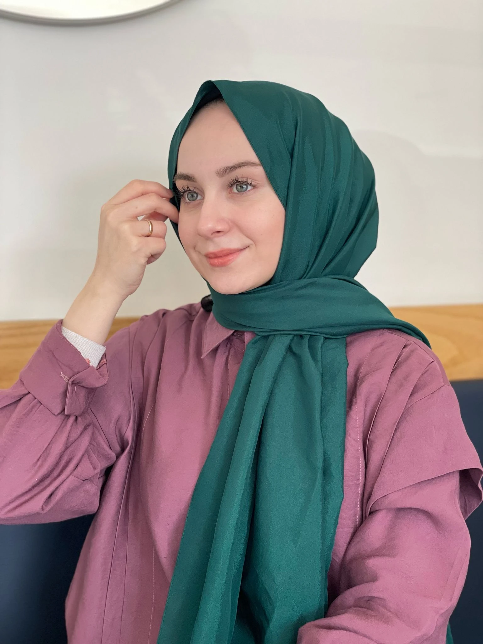 Koyu Zümrüt-016 Sima Ahsen Şal