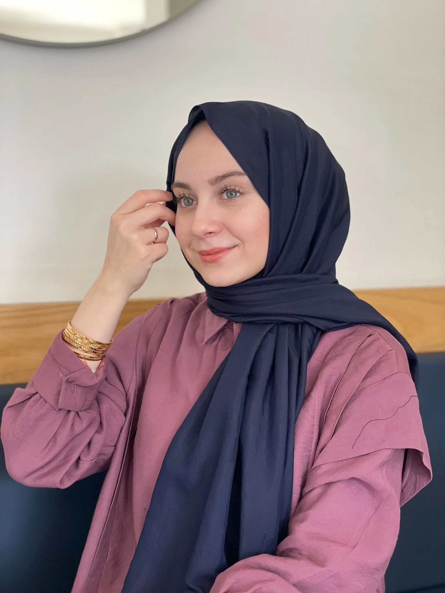Lacivert-29 Sima Ahsen Şal