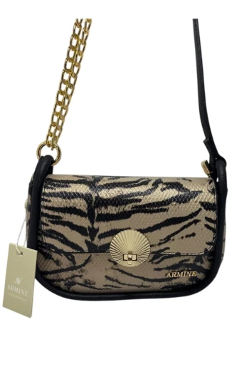 SİYAH Armine Leopar Çanta 397