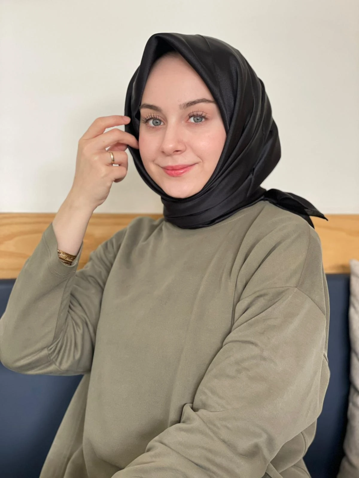 SİYAH Siyane Scarf Kristal Eşarp