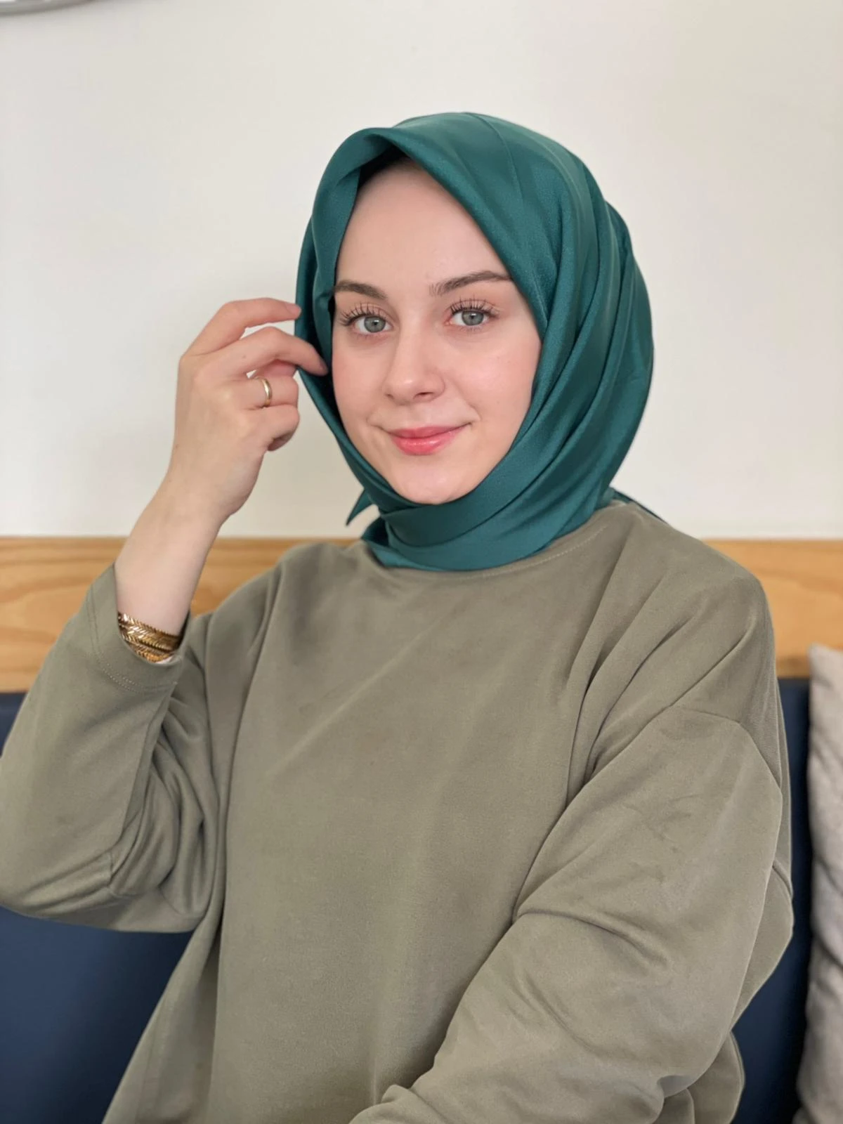ZÜMRÜT Siyane Scarf Kristal Eşarp