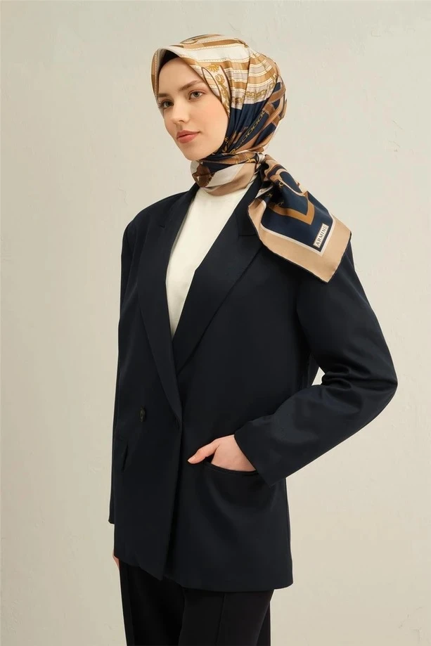 02 Armine Twill İpek Eşarp 9315D