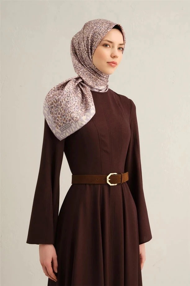 06 Armine Twill İpek Eşarp 9352D