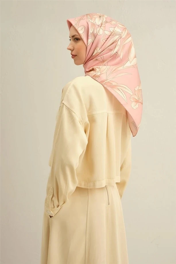 08 Armine Twill İpek Eşarp 9324D