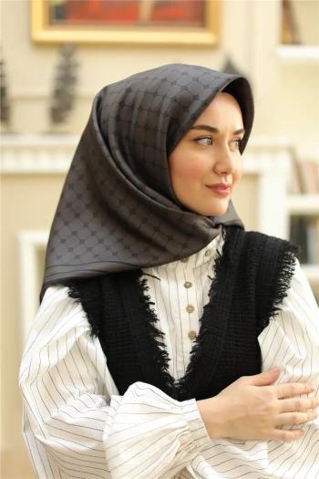 24 Silk Home Twill İpek Eşarp 11393
